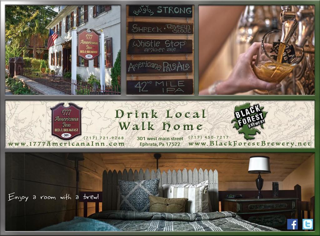 1777 Americana Inn & Lancaster Brewery Ephrata Værelse billede